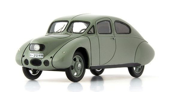 Behold the 1935 Prototype Volkswagen by Friedrich Eugen Maier: The Zaku car!