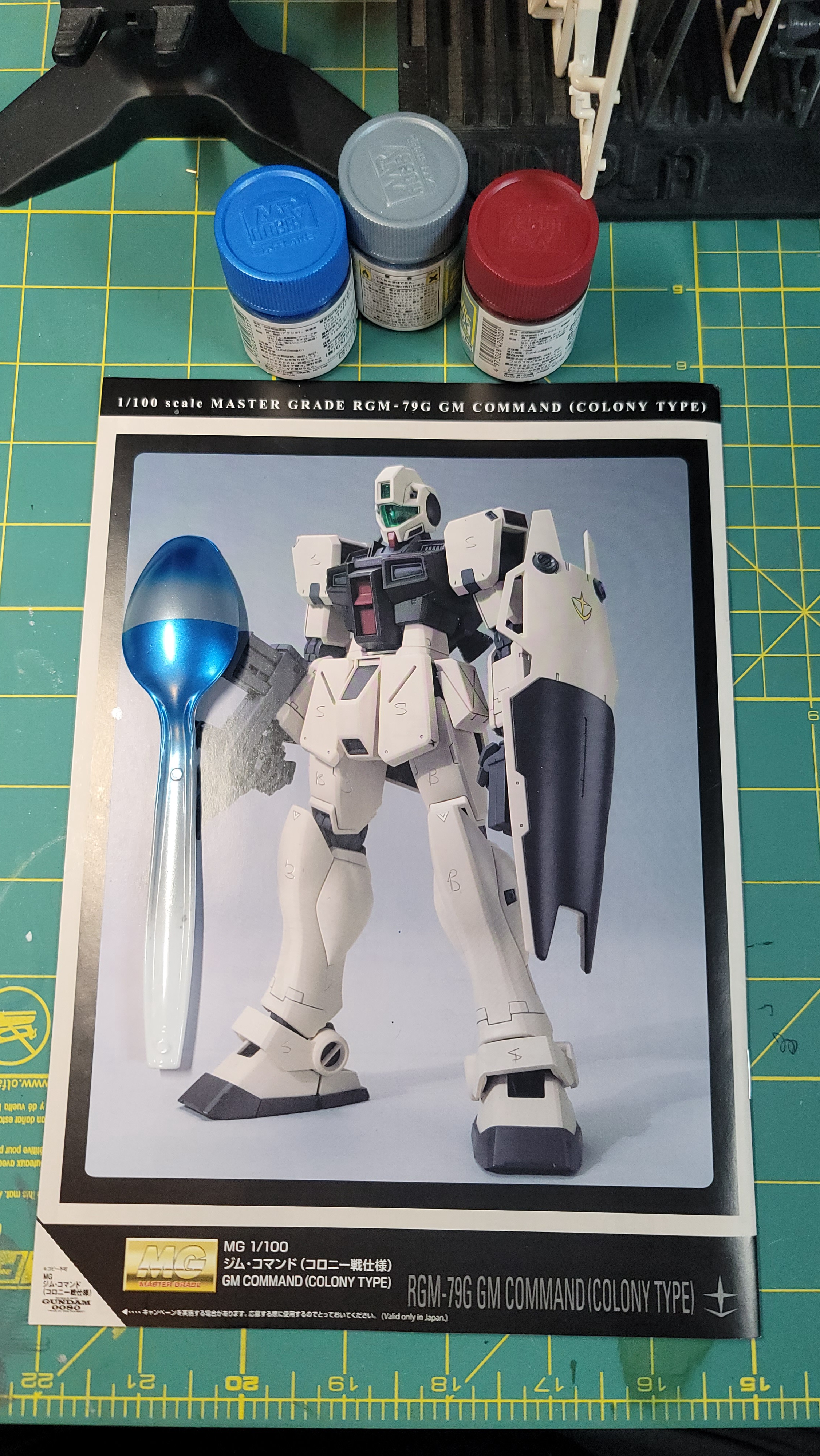 Transforming the MG RGM-79 GM Command (Colony Type): A Prime and Repaint Journey in Gunpla