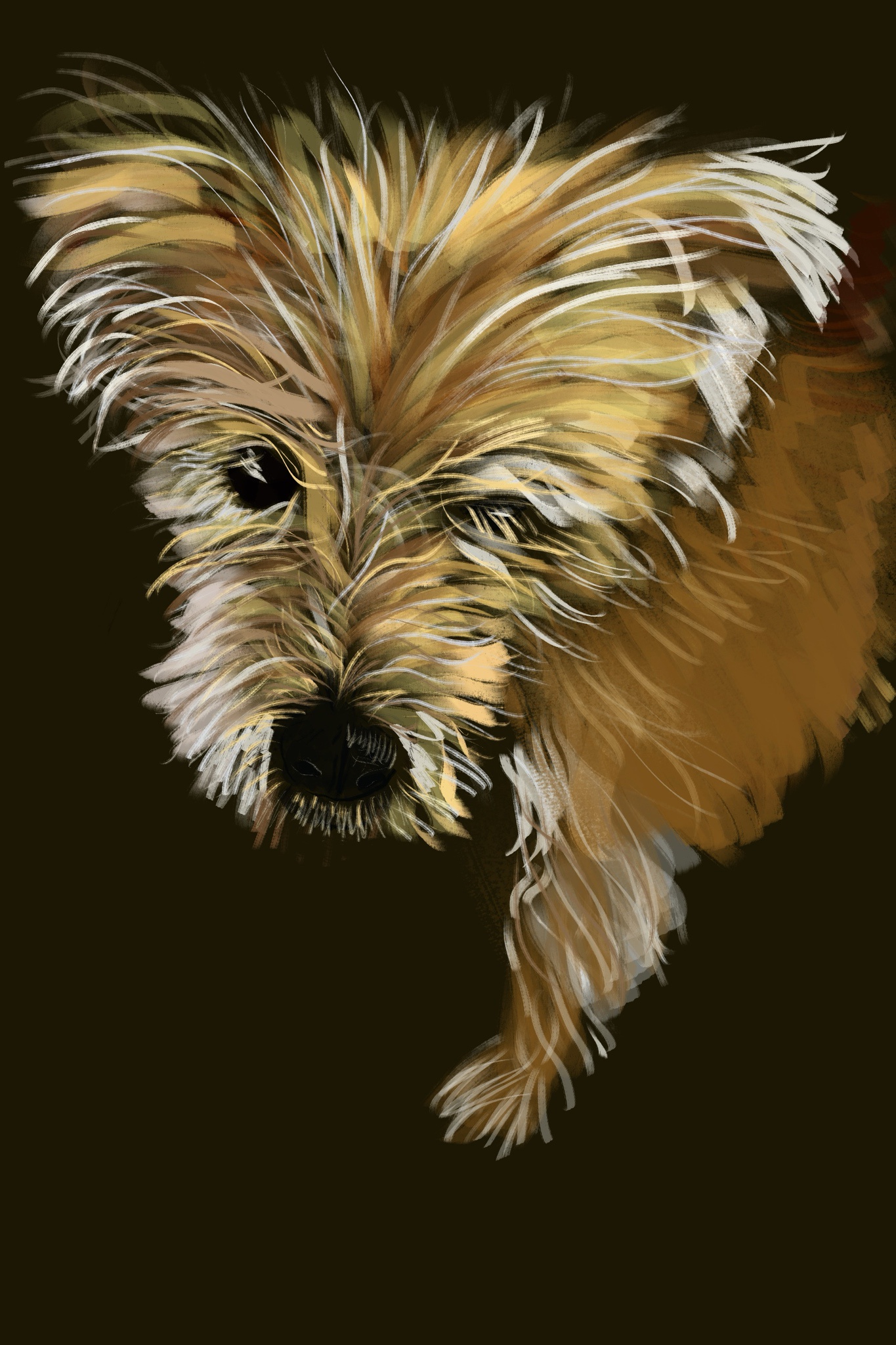 Digital masterpieces capturing the essence of our beloved dogs.