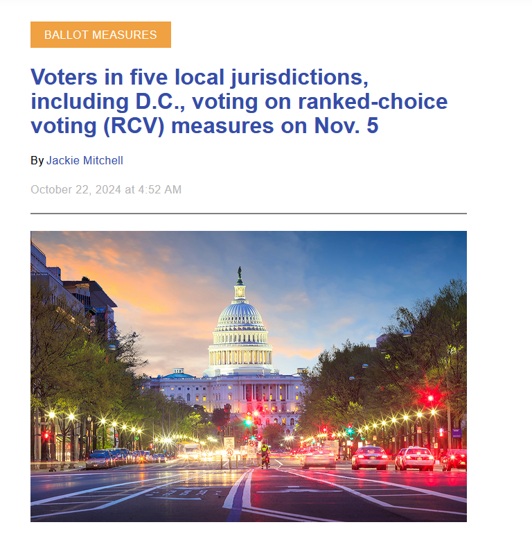 This Year’s Ballot: The Power of Ranked Choice Voting