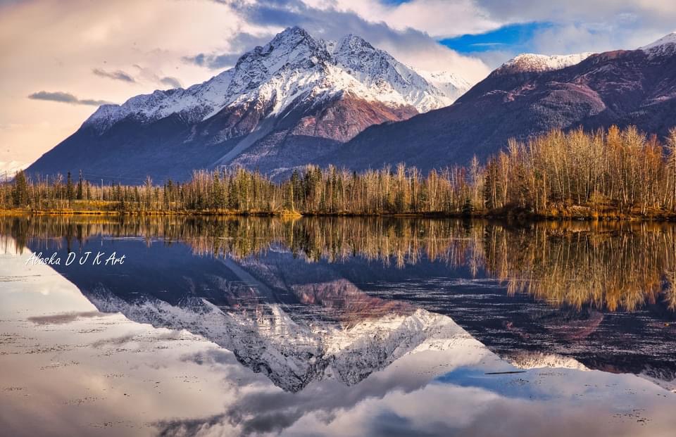 Tranquil Reflections at the Lake
