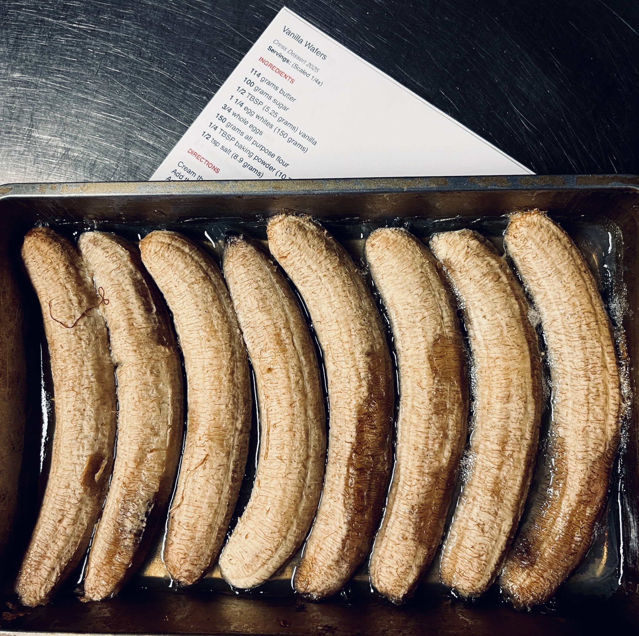 Bananas with a smoky twist
