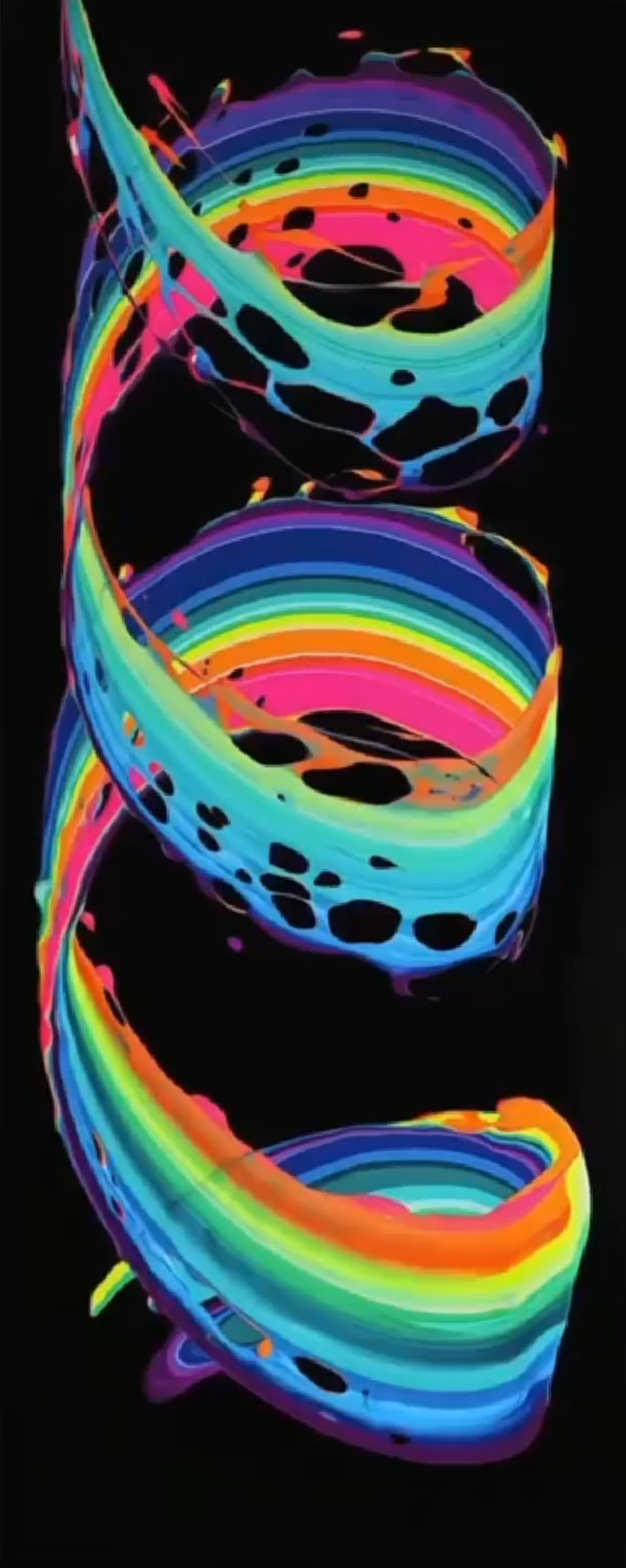 Exploring a unique art technique