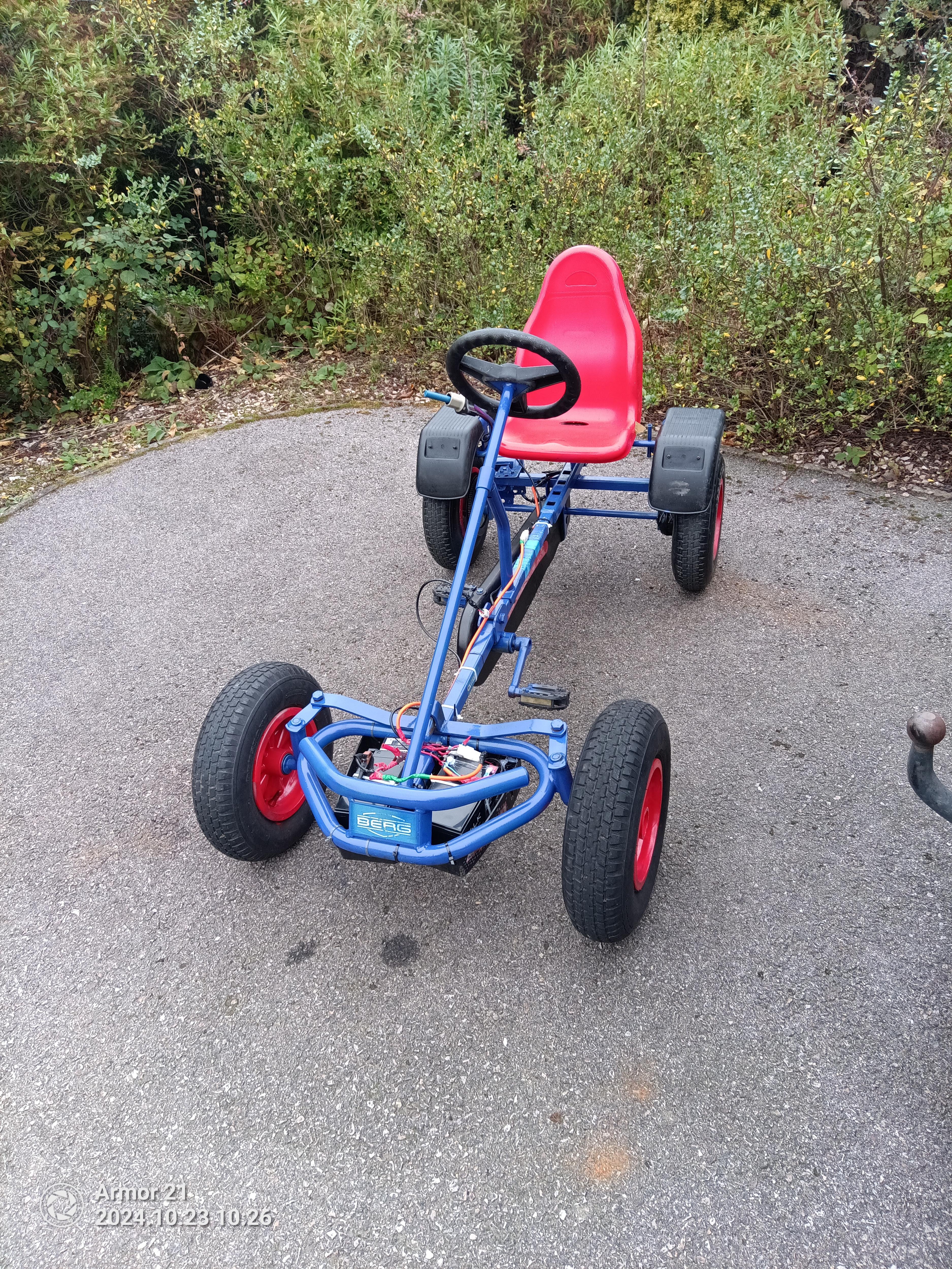 Transforming a Berg Go-Kart with Electric Power