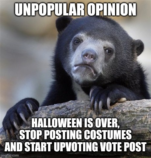 Halloween Has Passed, Now It's Election Season!
