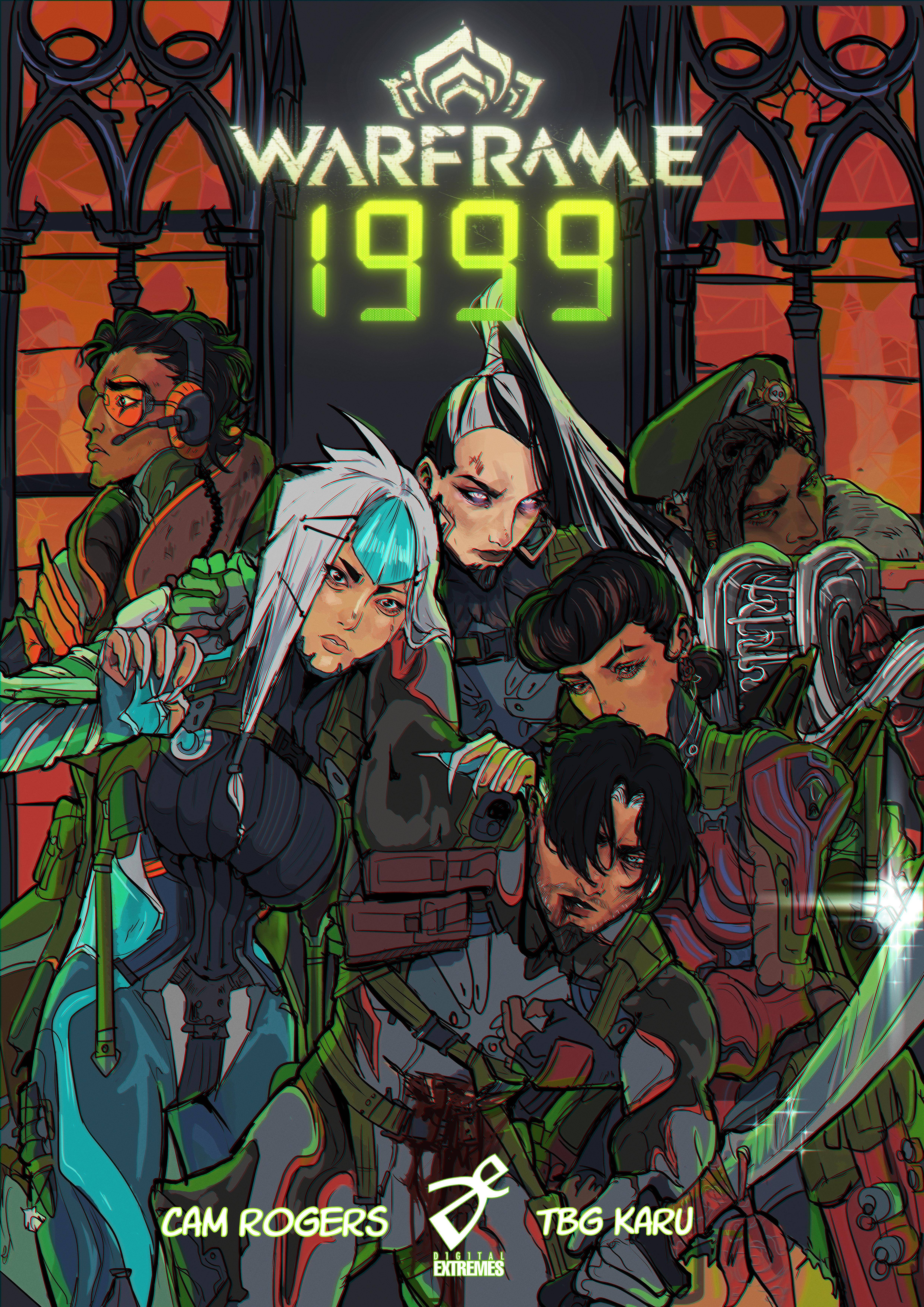 Warframe: A thrilling one-shot webcomic from 1999