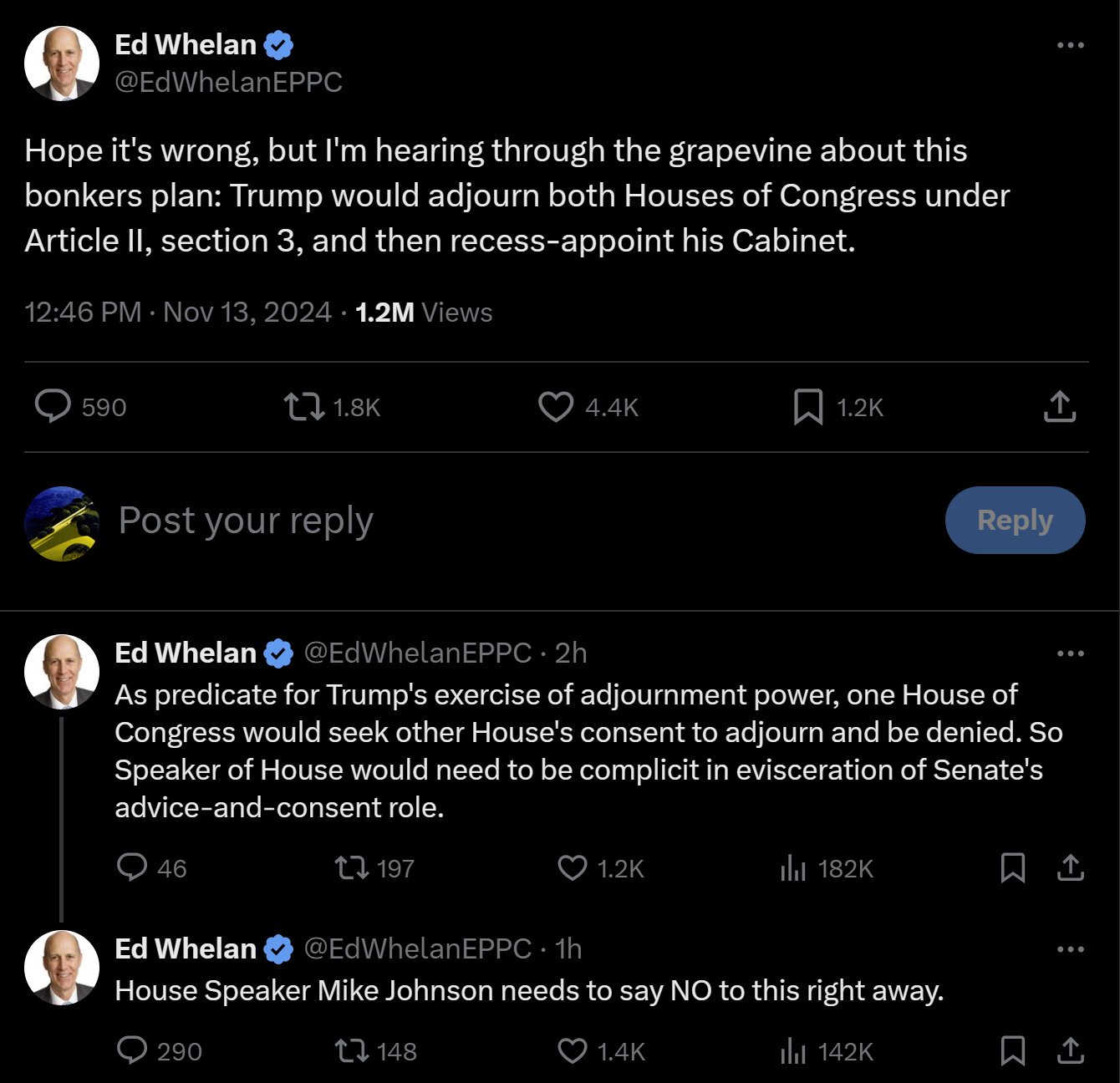 A Disturbing Trend: Cabinet Picks as a Deliberate Troll