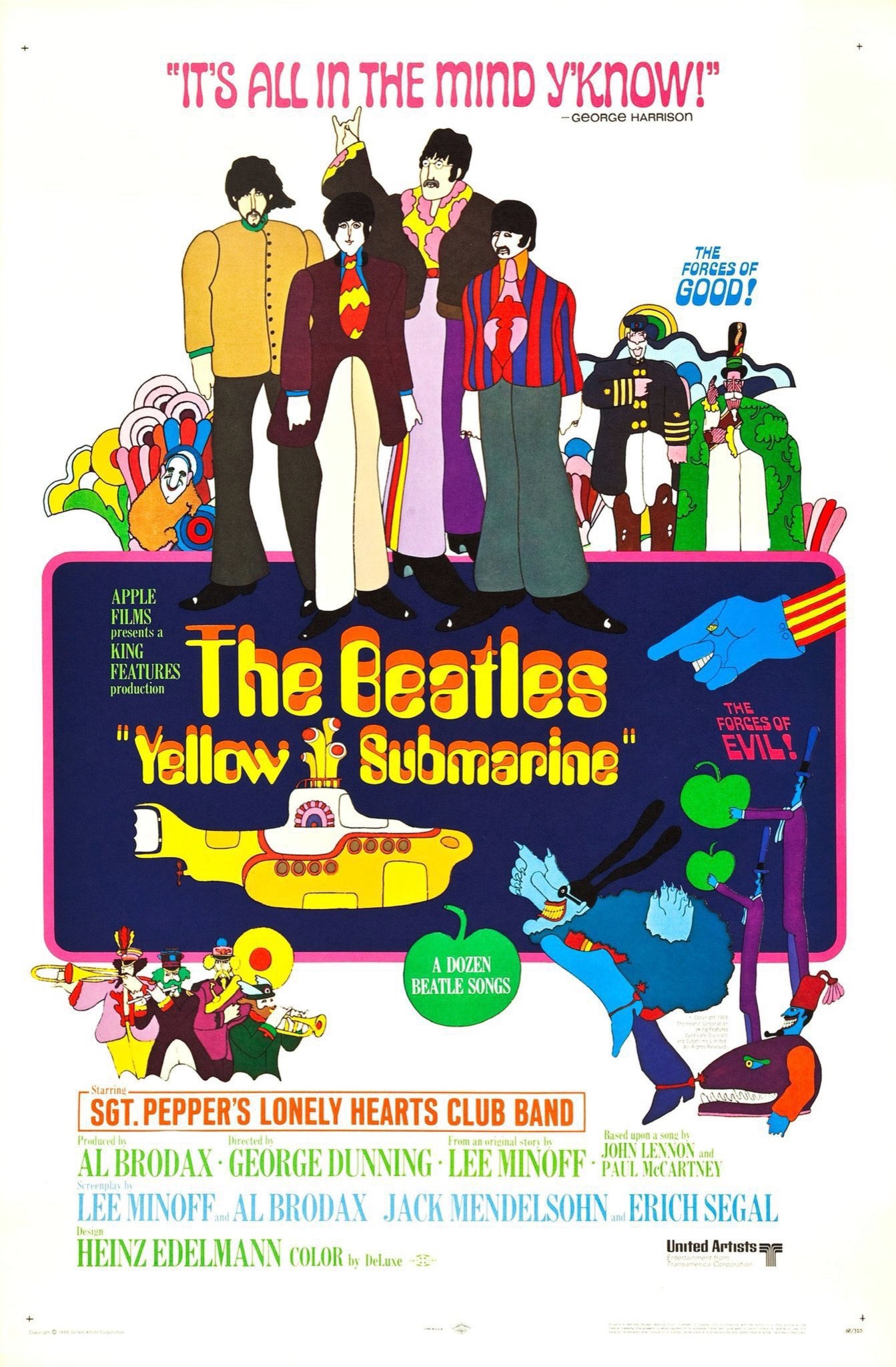 Celebrating 56 Years of 'The Beatles: Yellow Submarine' in U.S. Theaters