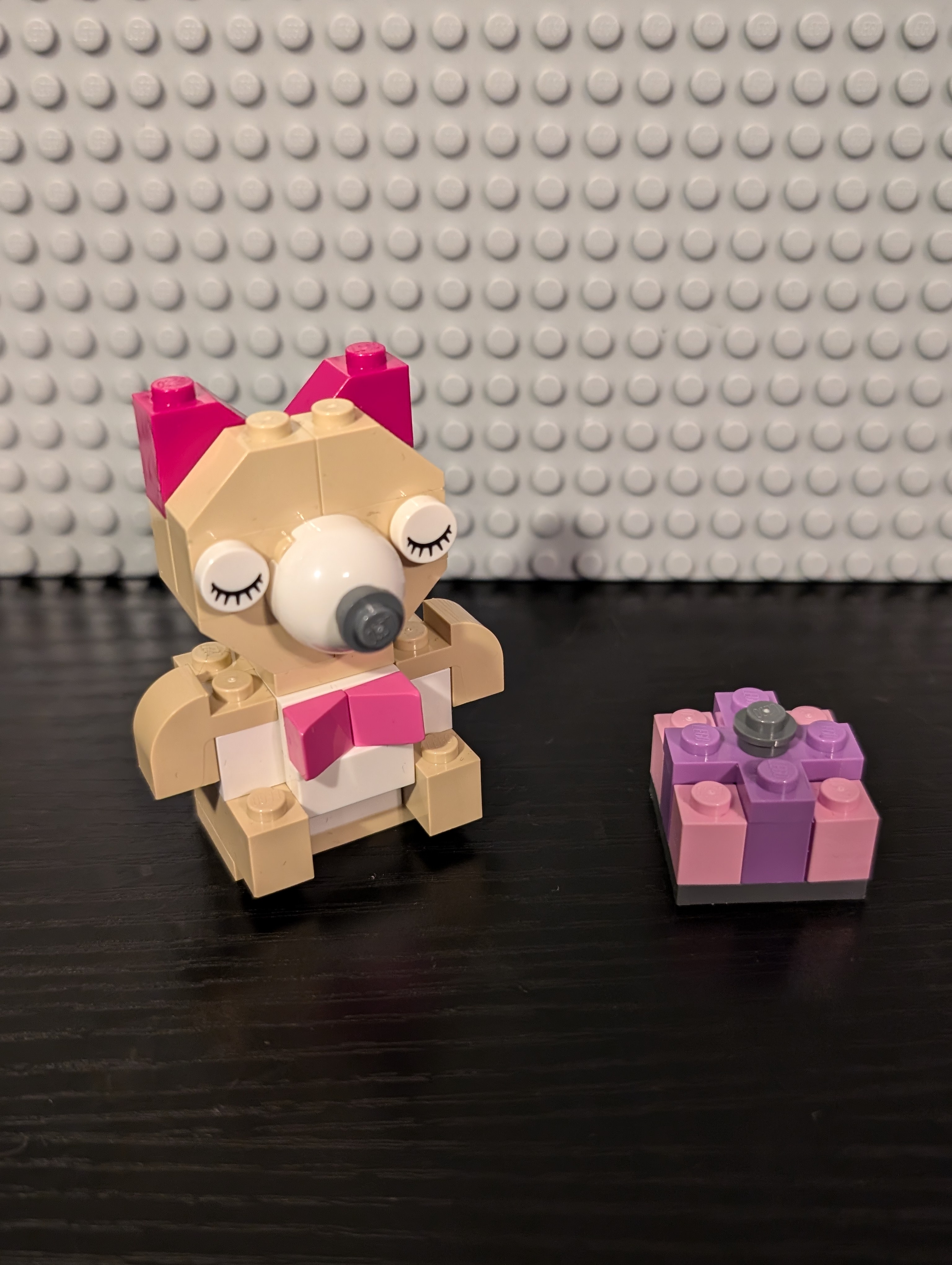 The Bear with a Gift: A LEGO 10698 Creation