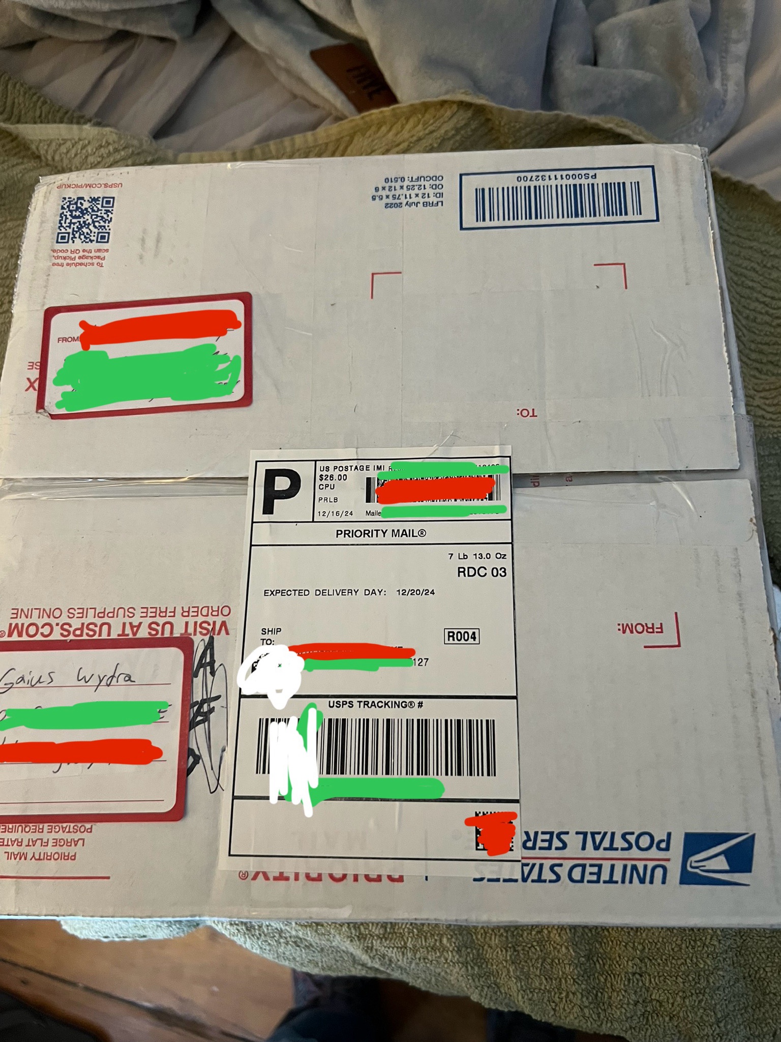 Is that a package? Oh my gosh, it’s a PACKAGE!!!