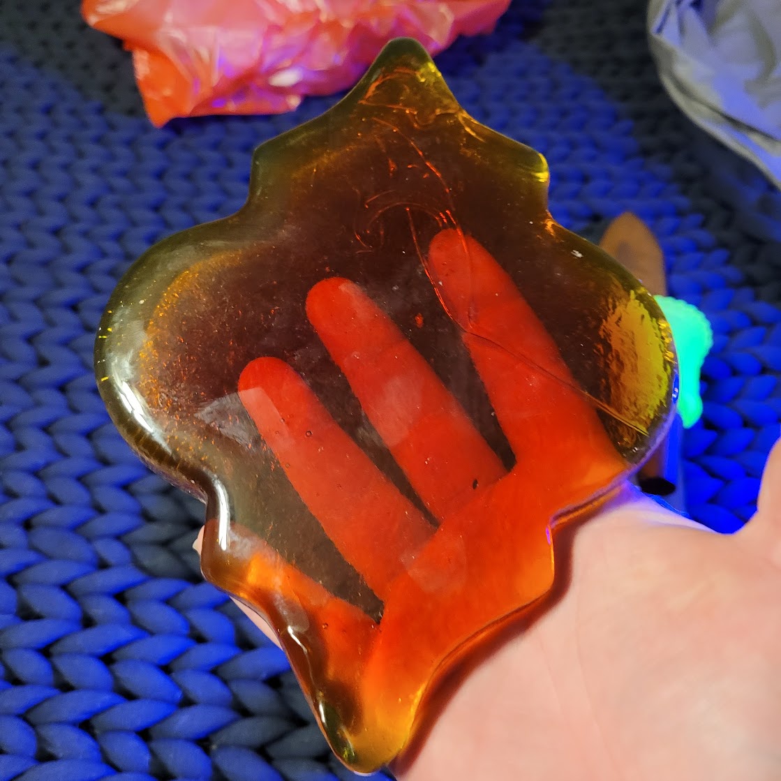 How Much Would You Pay for This Impressive Cadmium Glass Tile?
