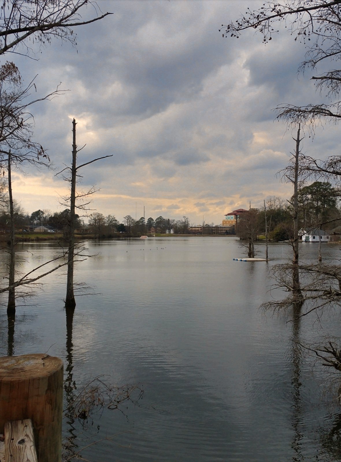Stunning Cloudscape Above Bayou Desiard