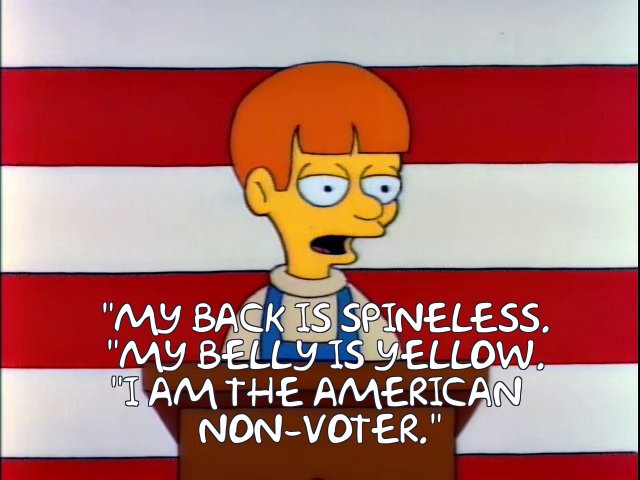 That's pretty much the reality we live in.