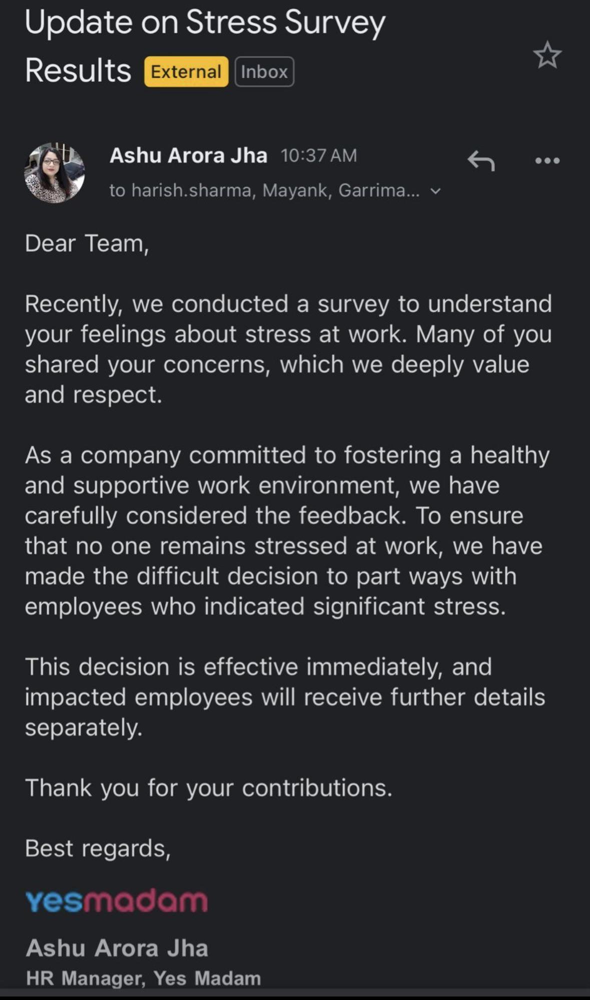 Firing Will Continue Until Morale Gets a Boost