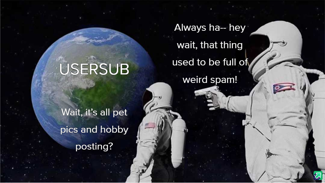 When Did the Usersub Become This Relaxed?