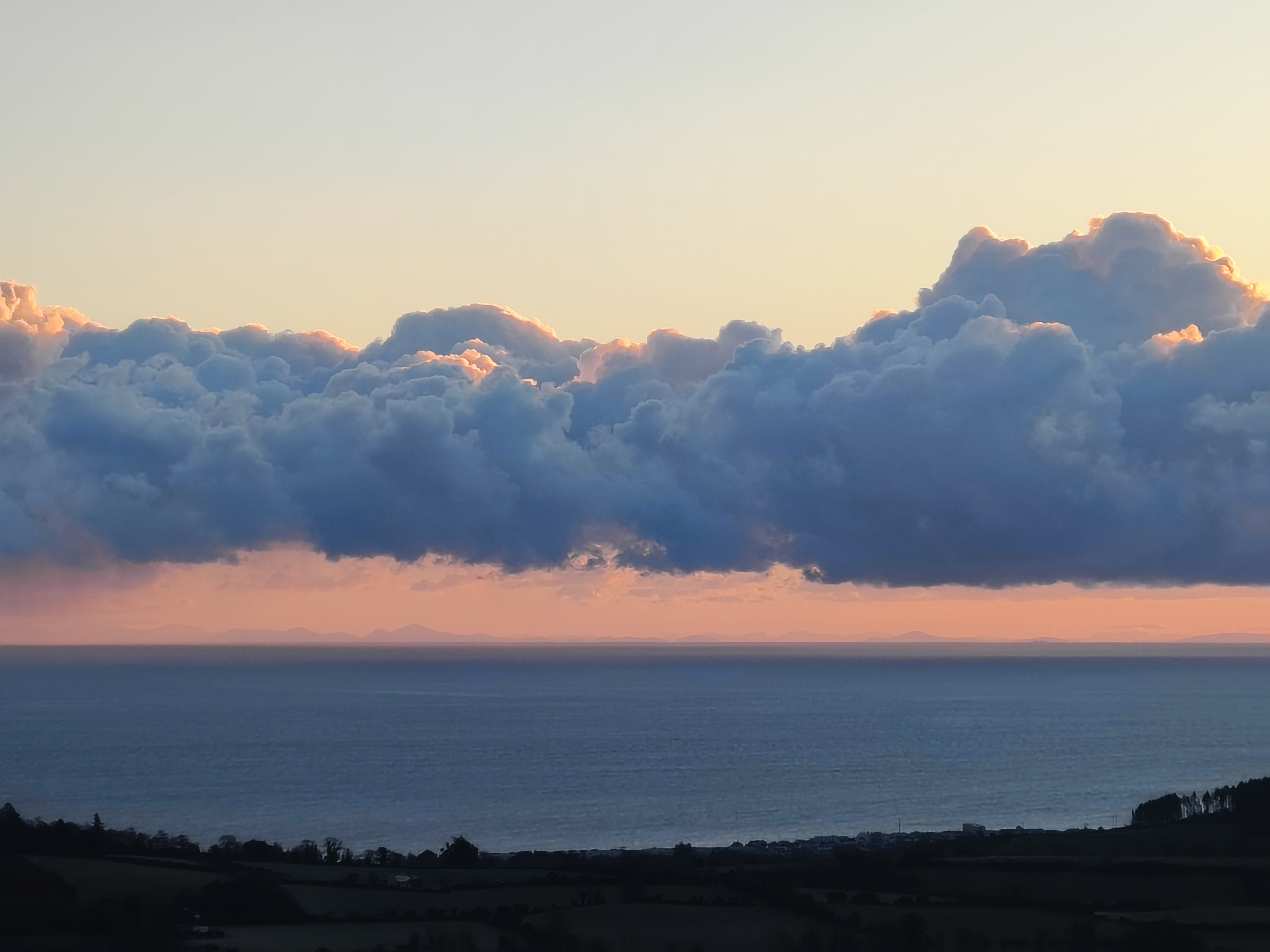 Breathtaking View of Snowdonia from Wicklow, Ireland