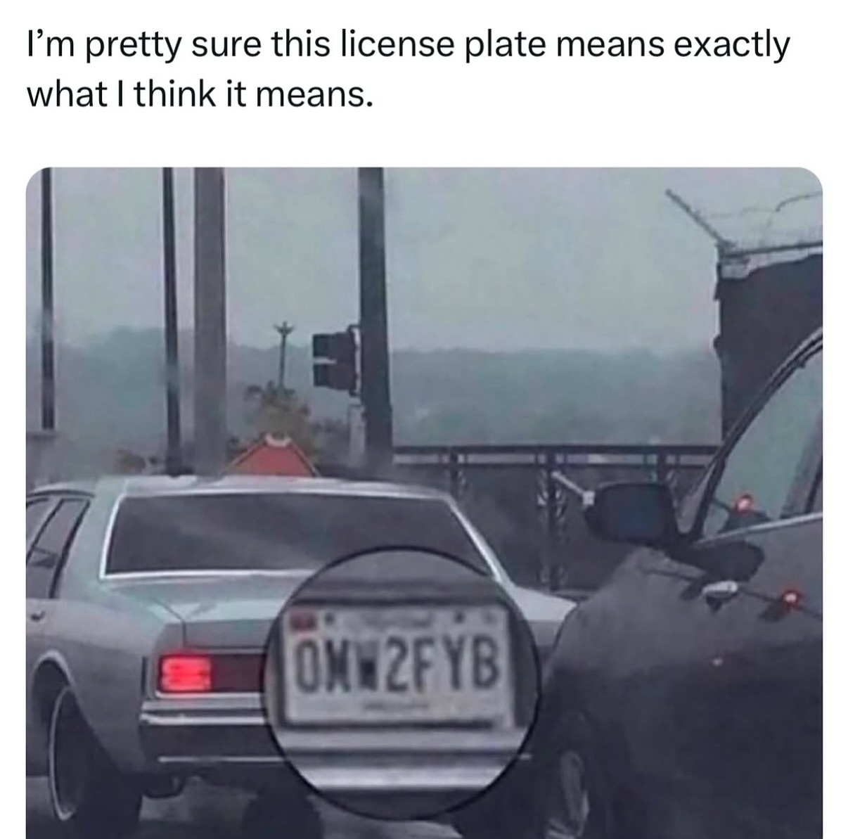 How Often Do You Think He Gets Stopped by the Cops?