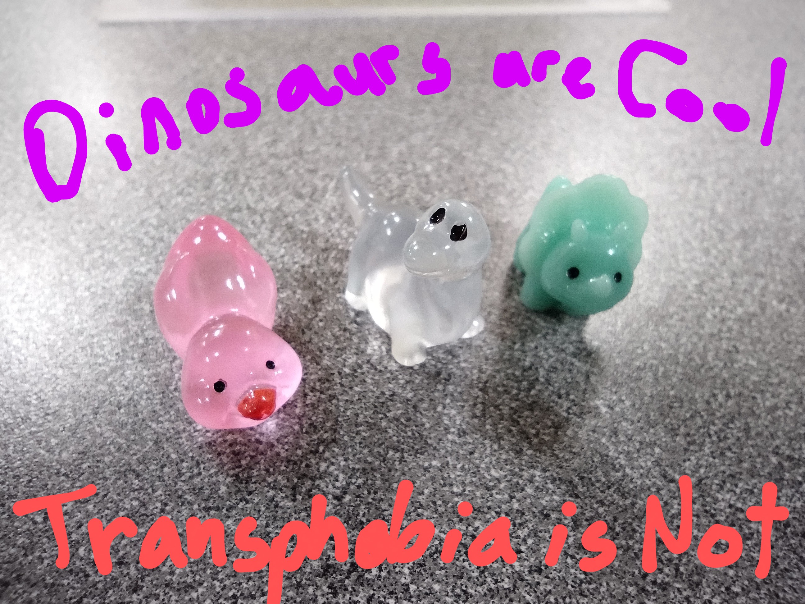 Dinosaurs Rock, But Transphobia Doesn't!