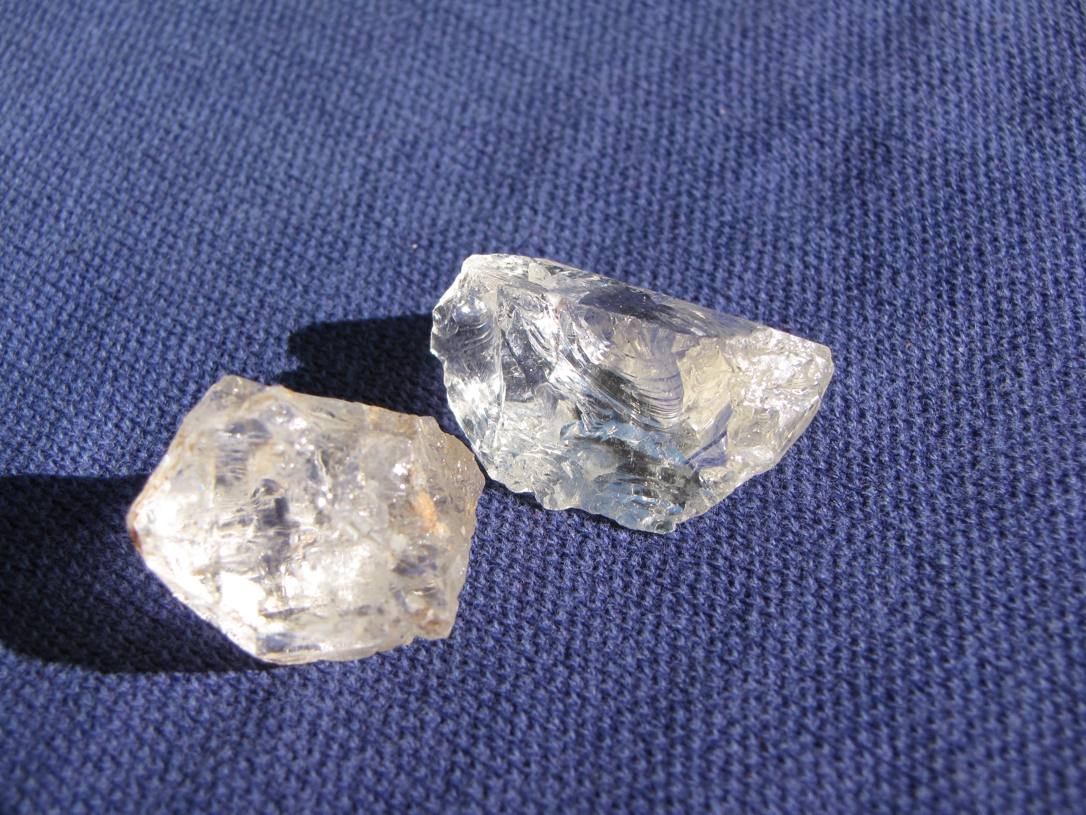 Glimpse of Nature: Quartz Crystals from Crystal Peak, CA