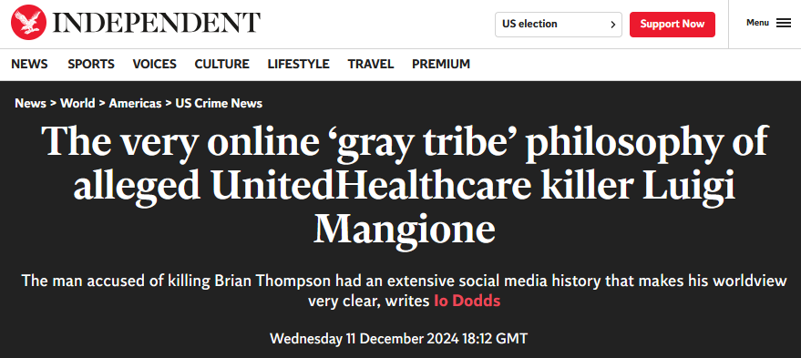 Today I Learned about the 'Gray Tribe' – fascinating stuff!