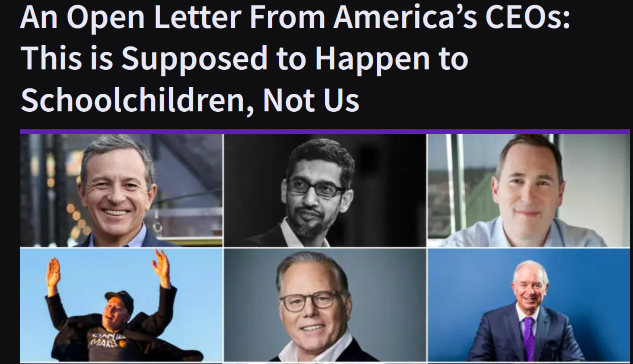 CEOs Are Now Taking a Stand Online!