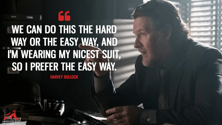 Gotham's Bullock Delivers Some of the Most Memorable Lines