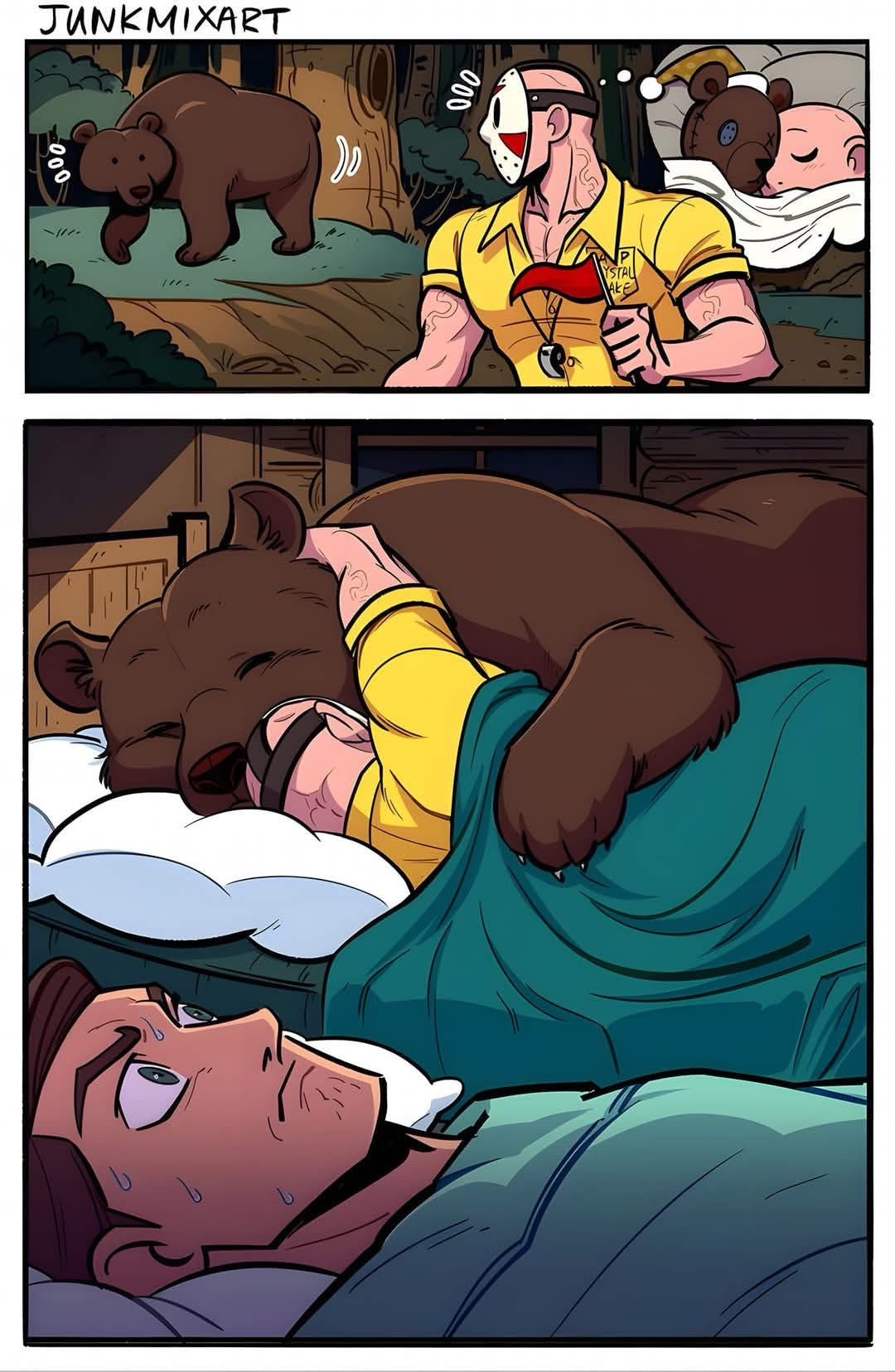 Just a big, lovable cuddle bear!