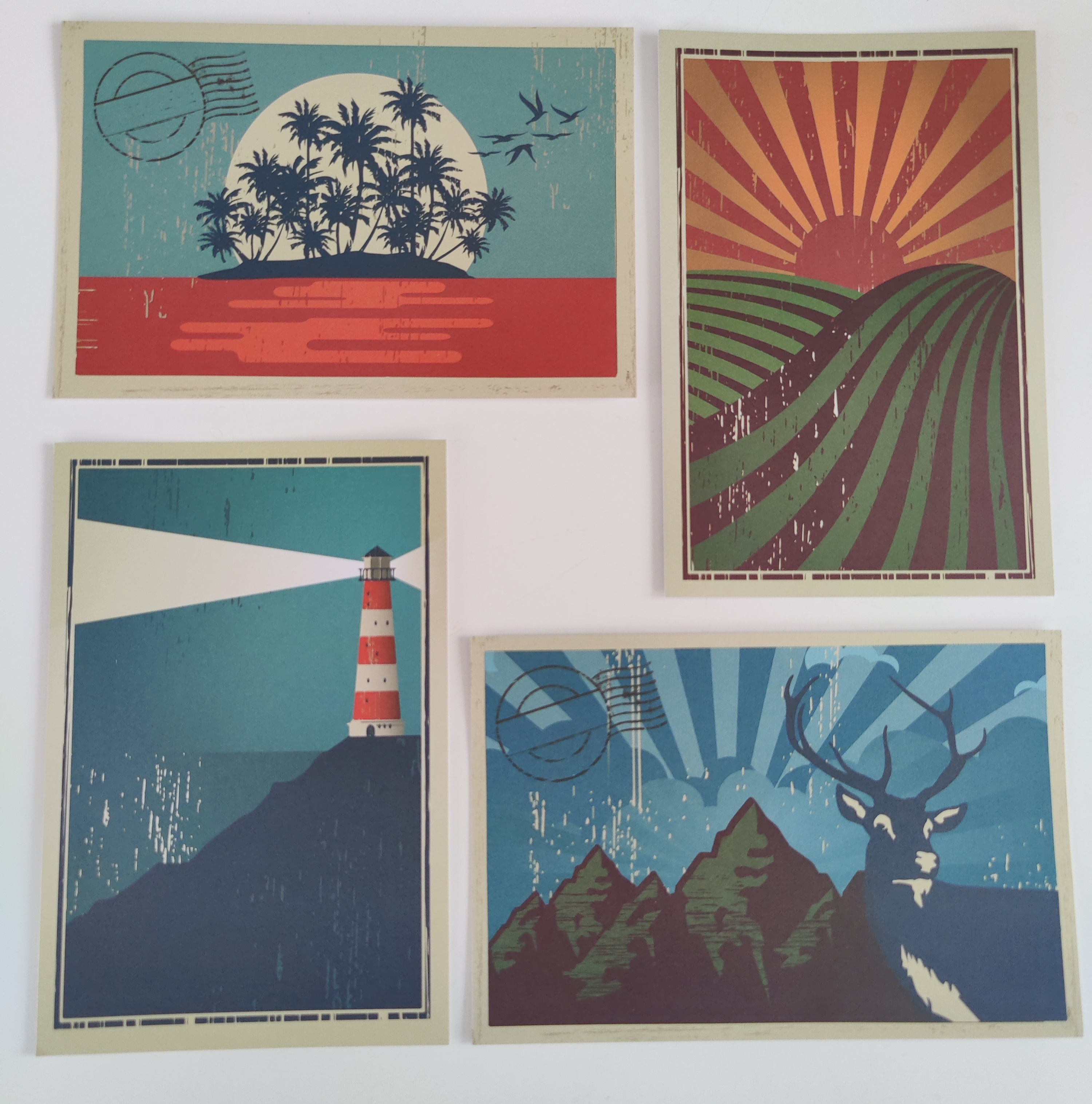 Captivating Landscape Art Cards to Inspire Your Imagination