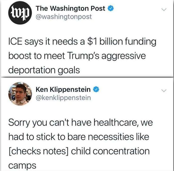 $1 Billion for ICE Instead of Healthcare - What's Wrong with This Picture?