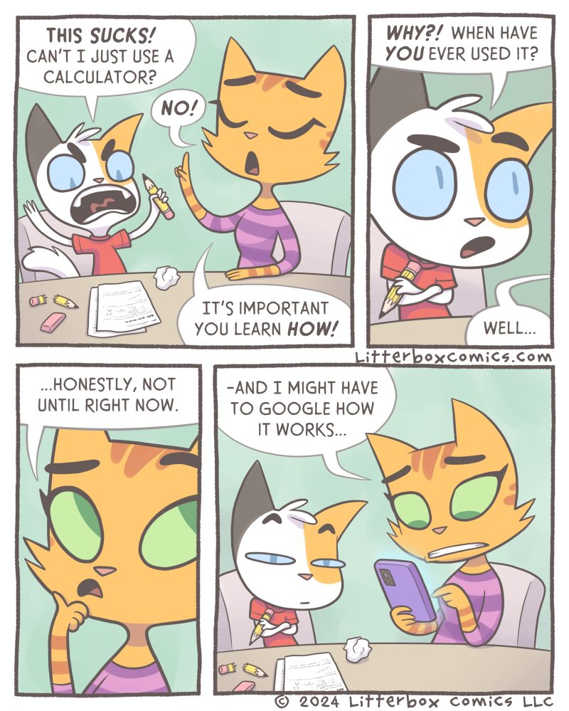 Tackling Math Homework Like a Pro [OC]