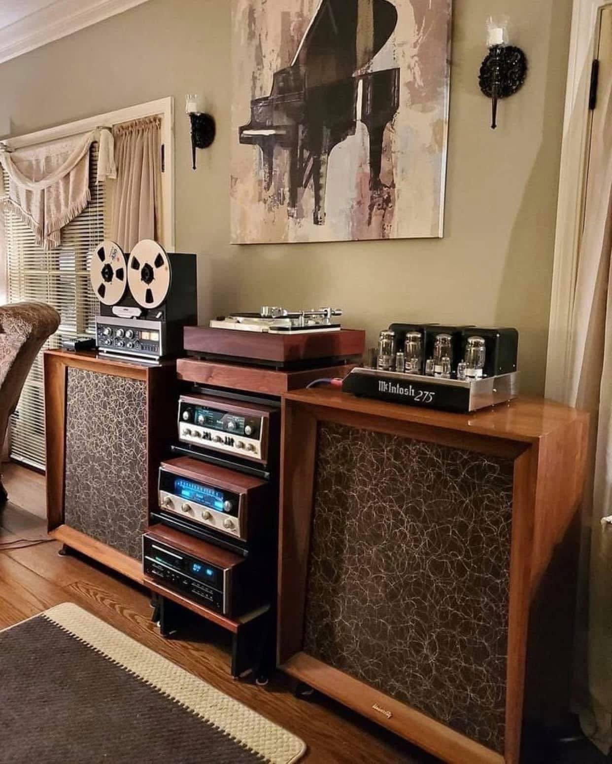 A Glimpse into Vintage Hi-Fi Audio Systems