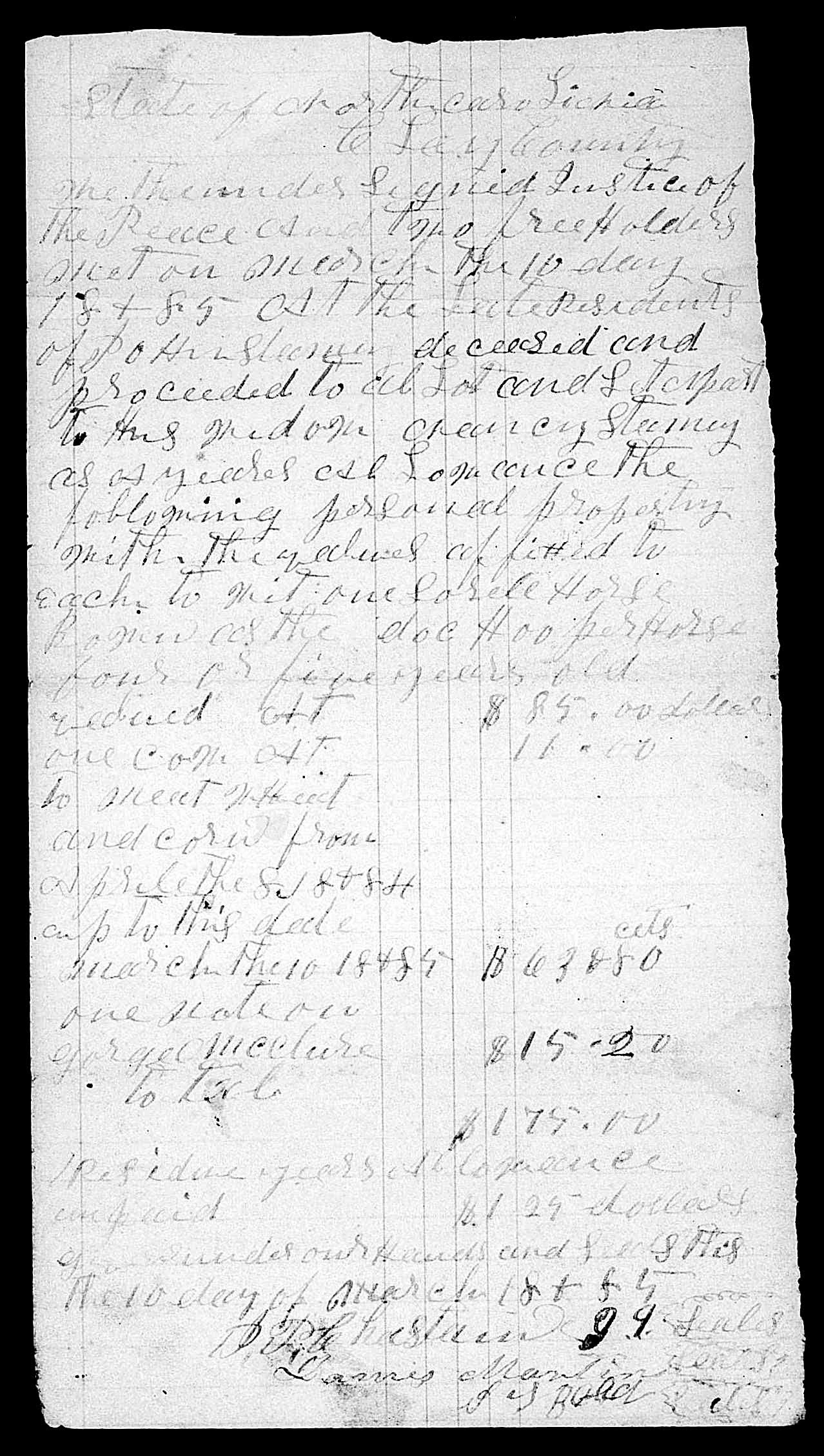Battling to decipher this ancient document.