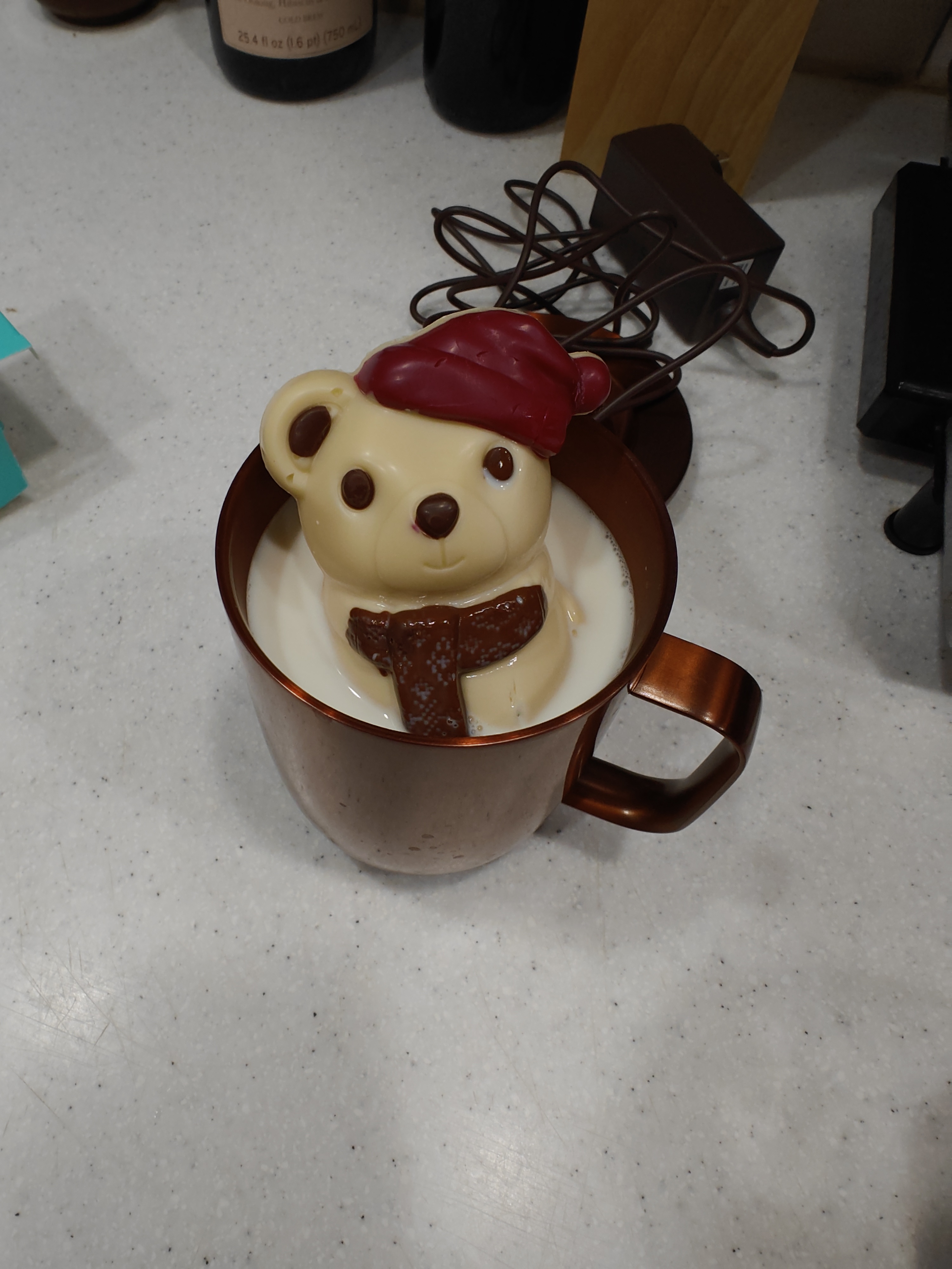 Celebrating My Cake Day with a Cute Hot Cocoa Bear!