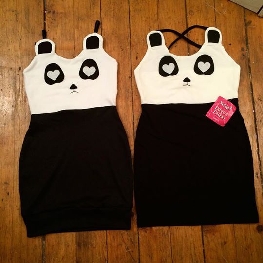Spot the Difference: My Cousin's Unique Dress vs. Spirit Halloween's Copycat Design