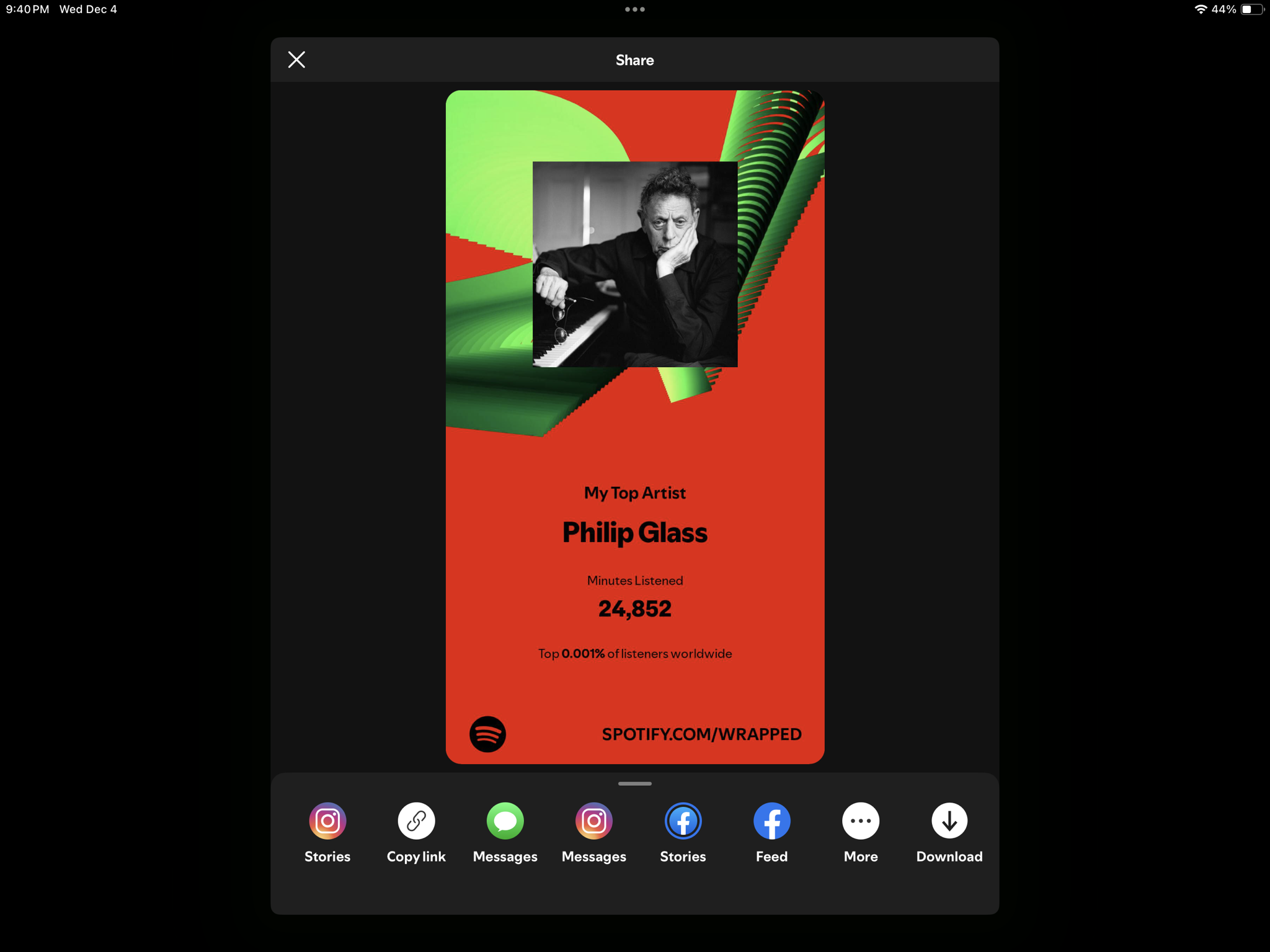Philip Glass: A Musical Journey in Spotify's 2024 Wrapped