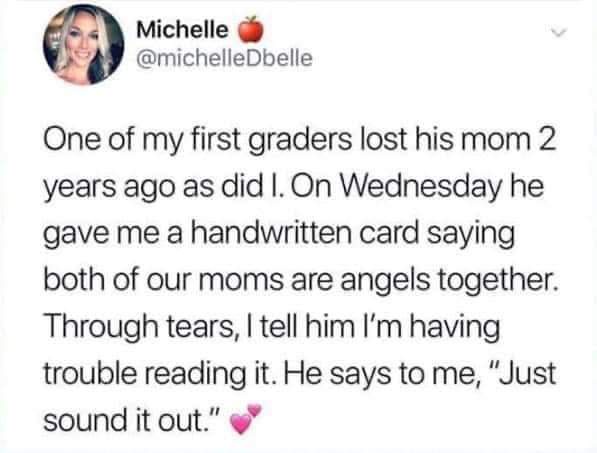 A valuable life lesson awaits... Take your time, sound it out... Who's chopping onions here?!