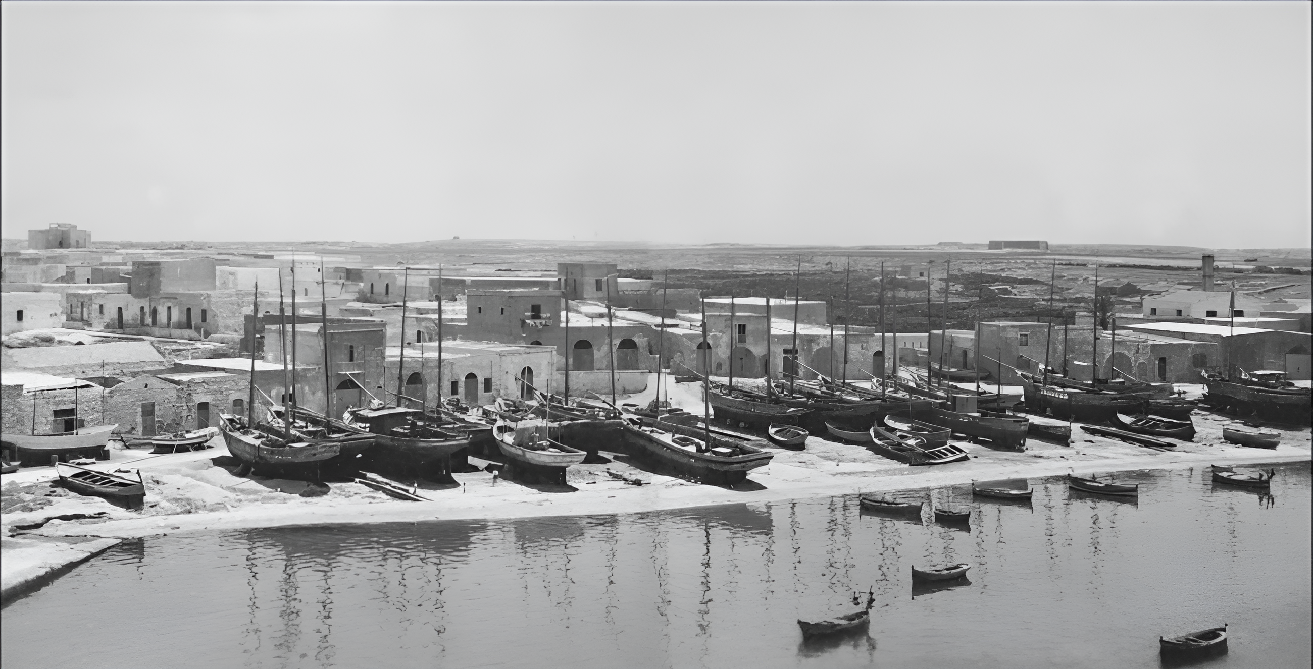 A glimpse of Lampedusa's port from around 900 AD.