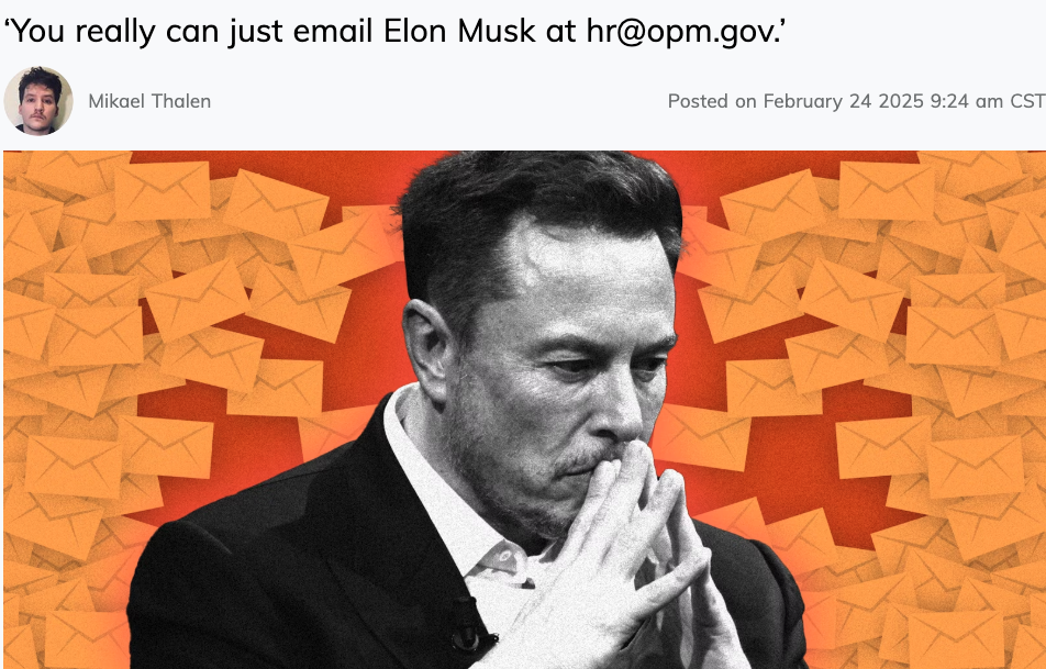 Elon Musk's Email for DOGE: Exclusively for Government Employees