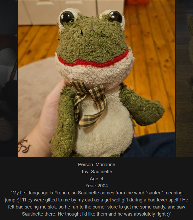 Day 781: Join Me on My Website Celebrating Childhood Toys! Meet Sautinette, Our Newest Friend!