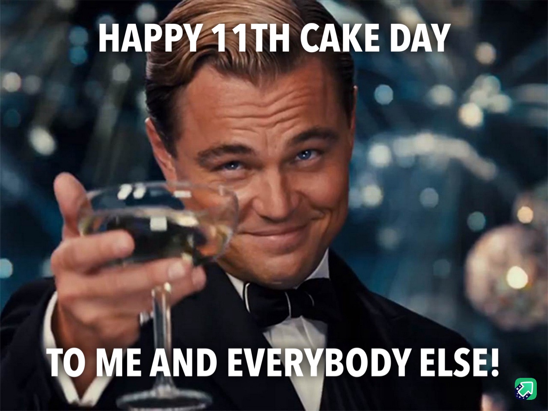 Celebrating 11 Years: Happy Cake Day to All!