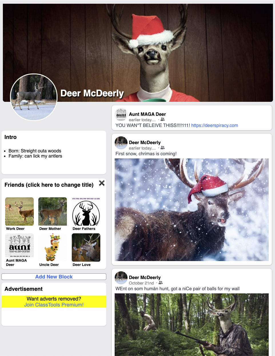 Facebook Friends: The Deer That Are Close to Our Hearts