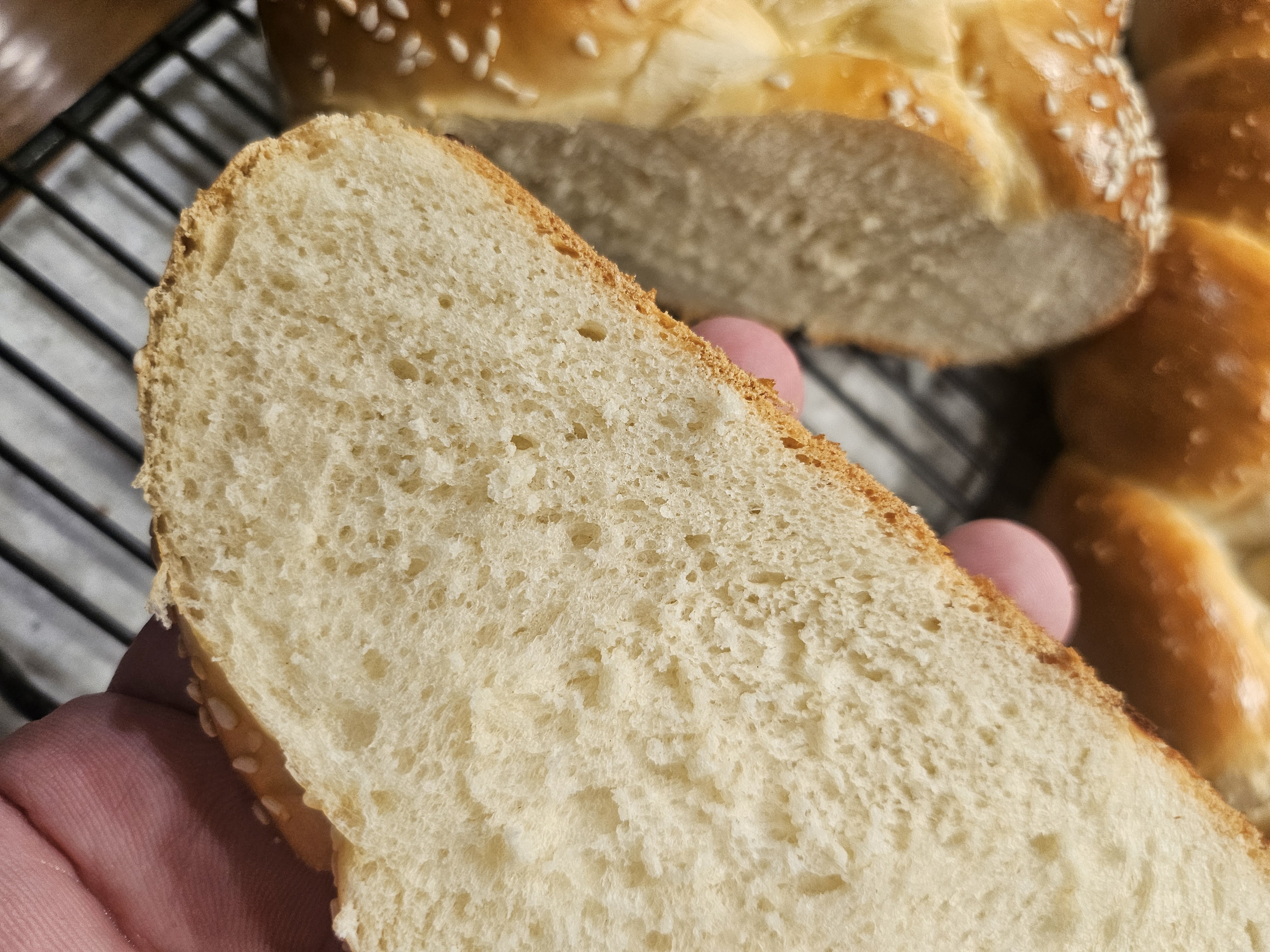 A peek inside the cross section