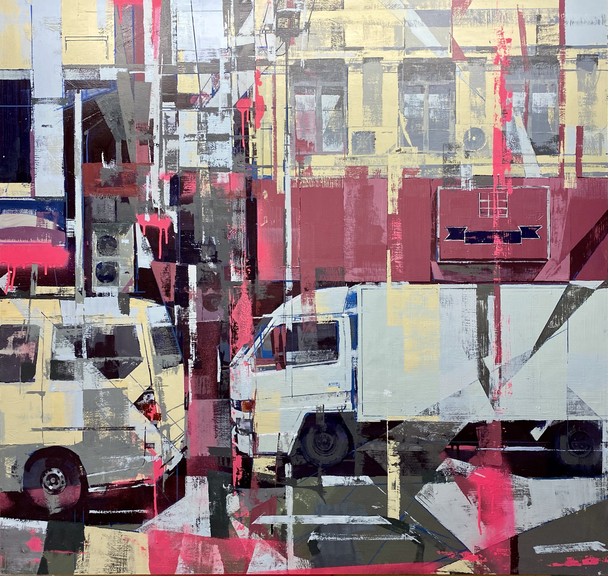 A stunning large painting, original creation