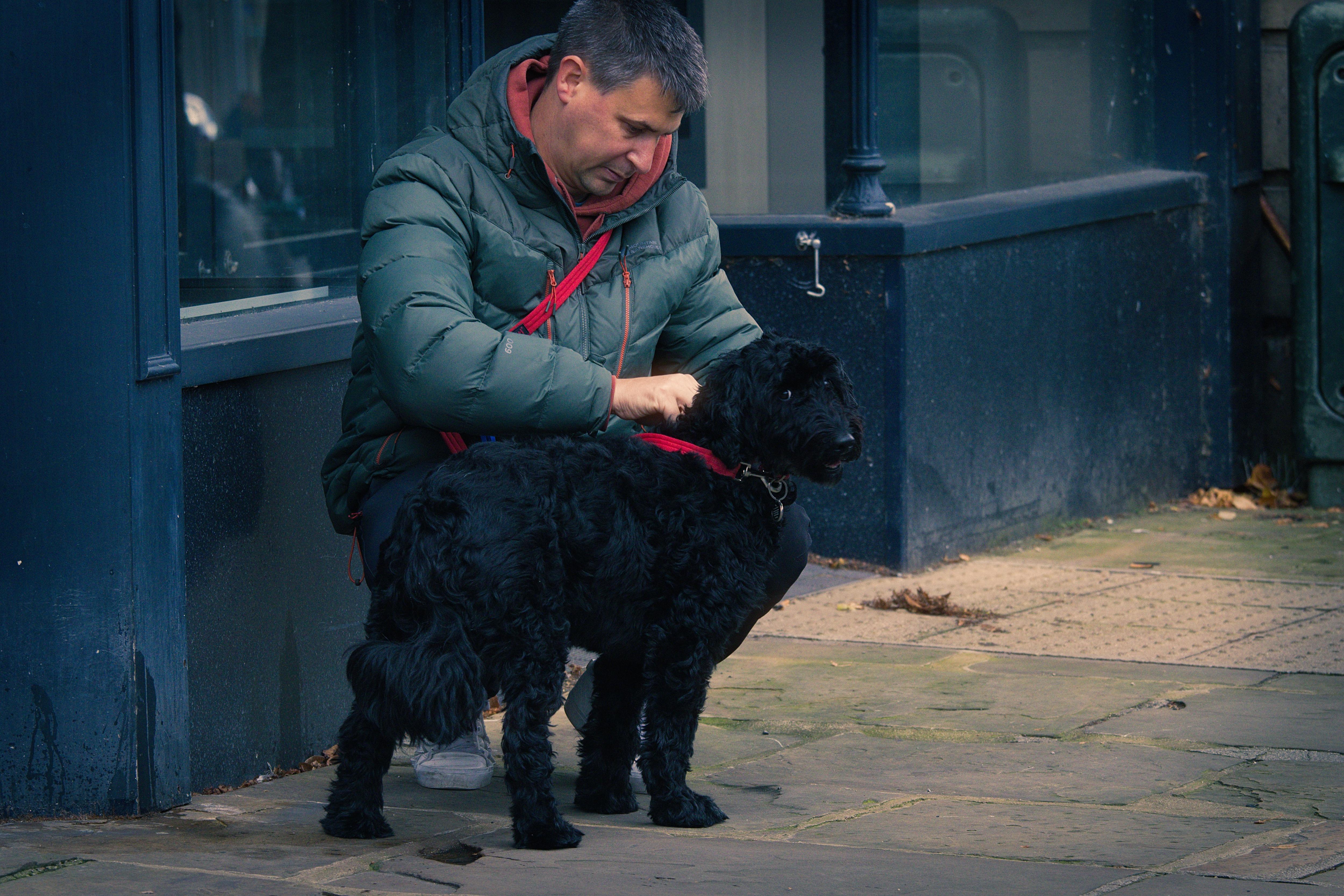 Capturing the Bond: A Street Photography Tribute to Man's Best Friend