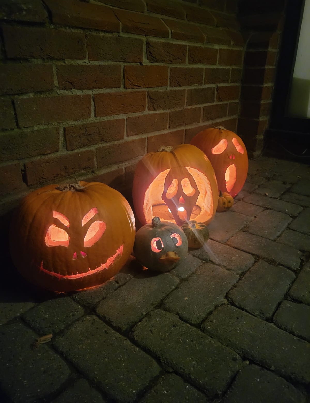 Little munchkins turned pumpkins into something magical...