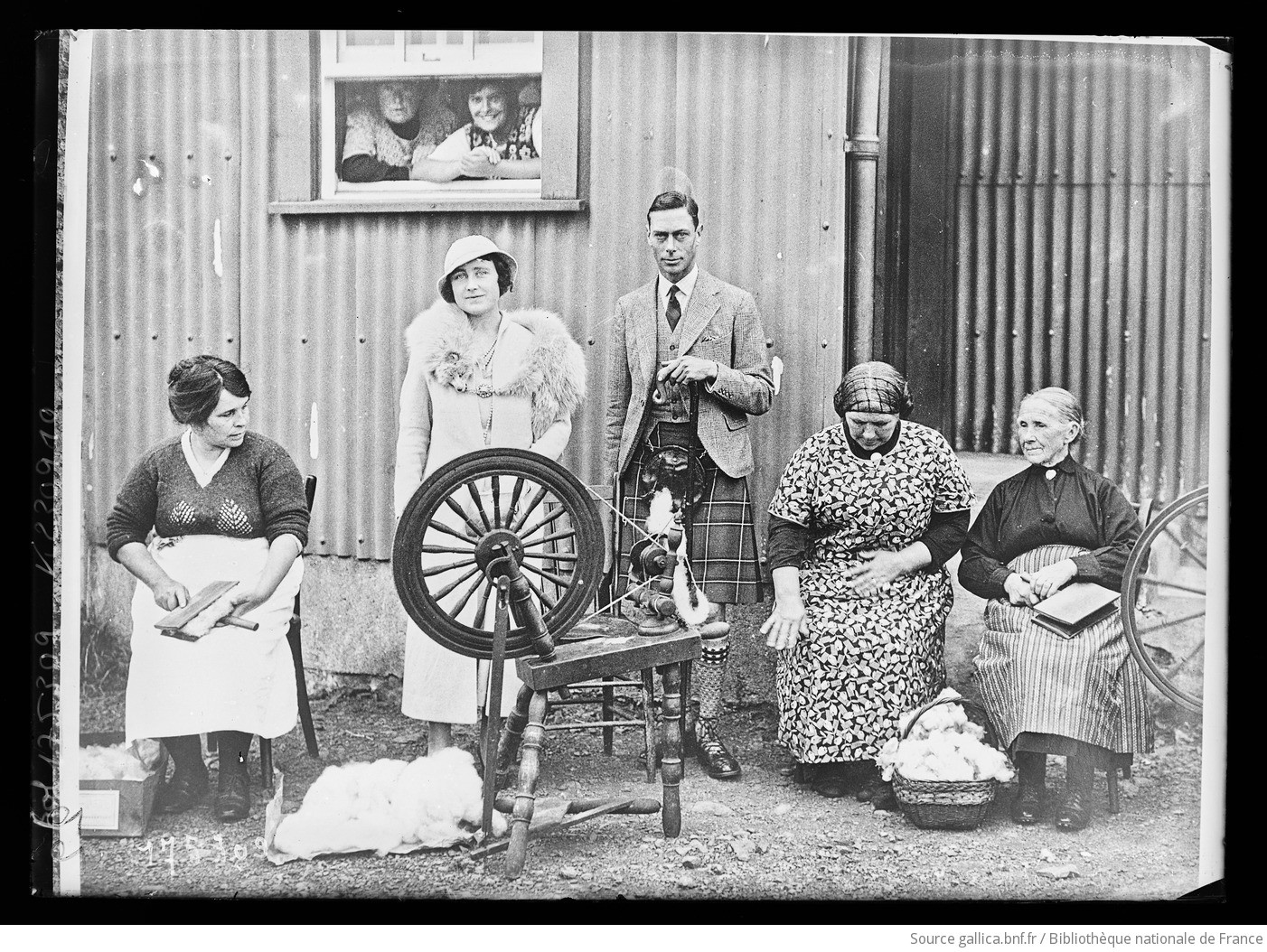 Duke and Duchess of York on the Isle of Skye, 1933