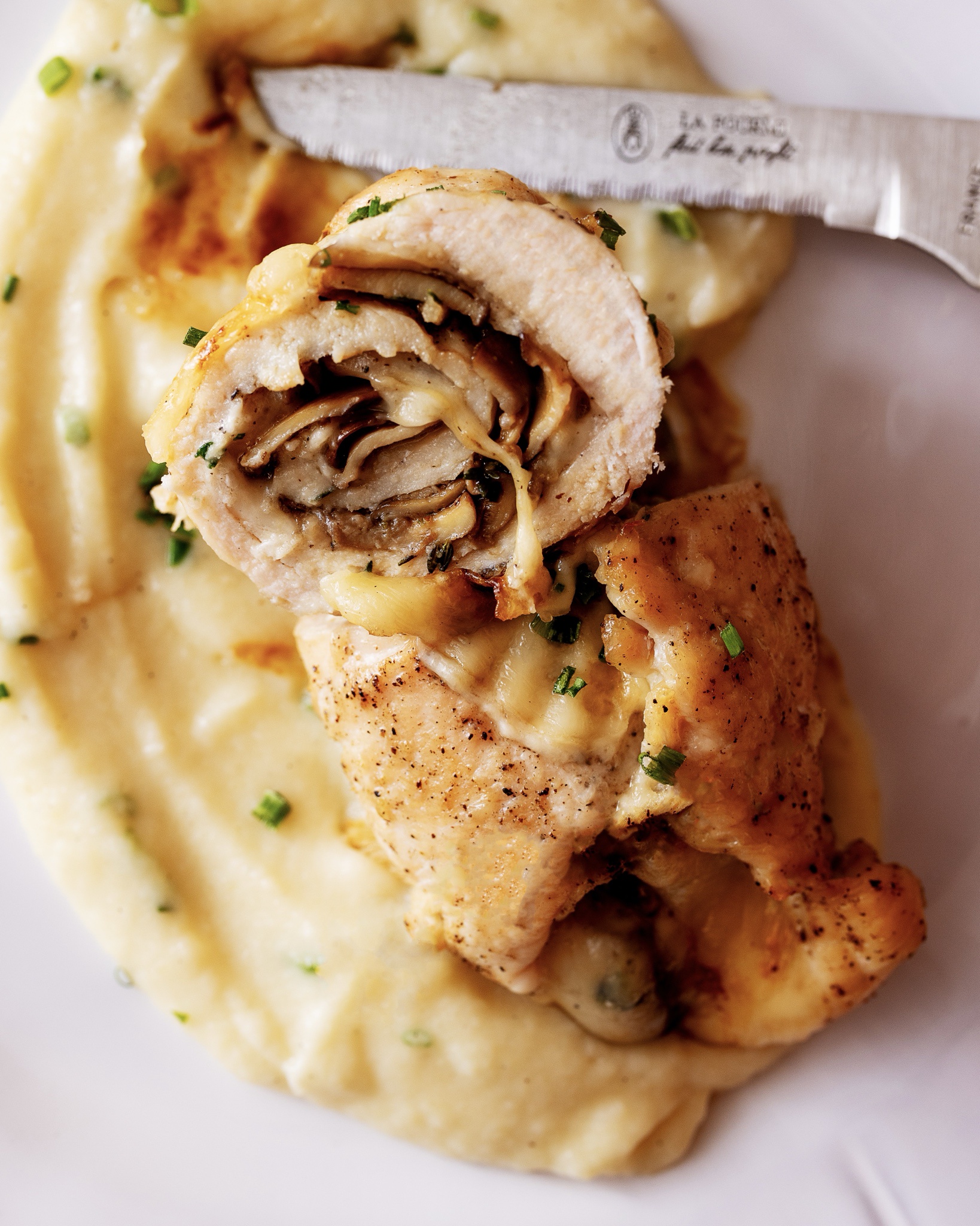 Delicious Mushroom Swiss Chicken Roulades Recipe to try!