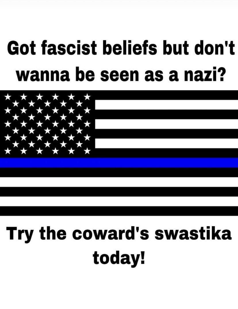 This Also Applies to Confederate Flags and the Punisher Logo