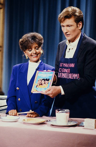 Dawn Wells Whips Up Her Legendary Coconut Cream Pie on 'Late Night with Conan O'Brien' (1993)