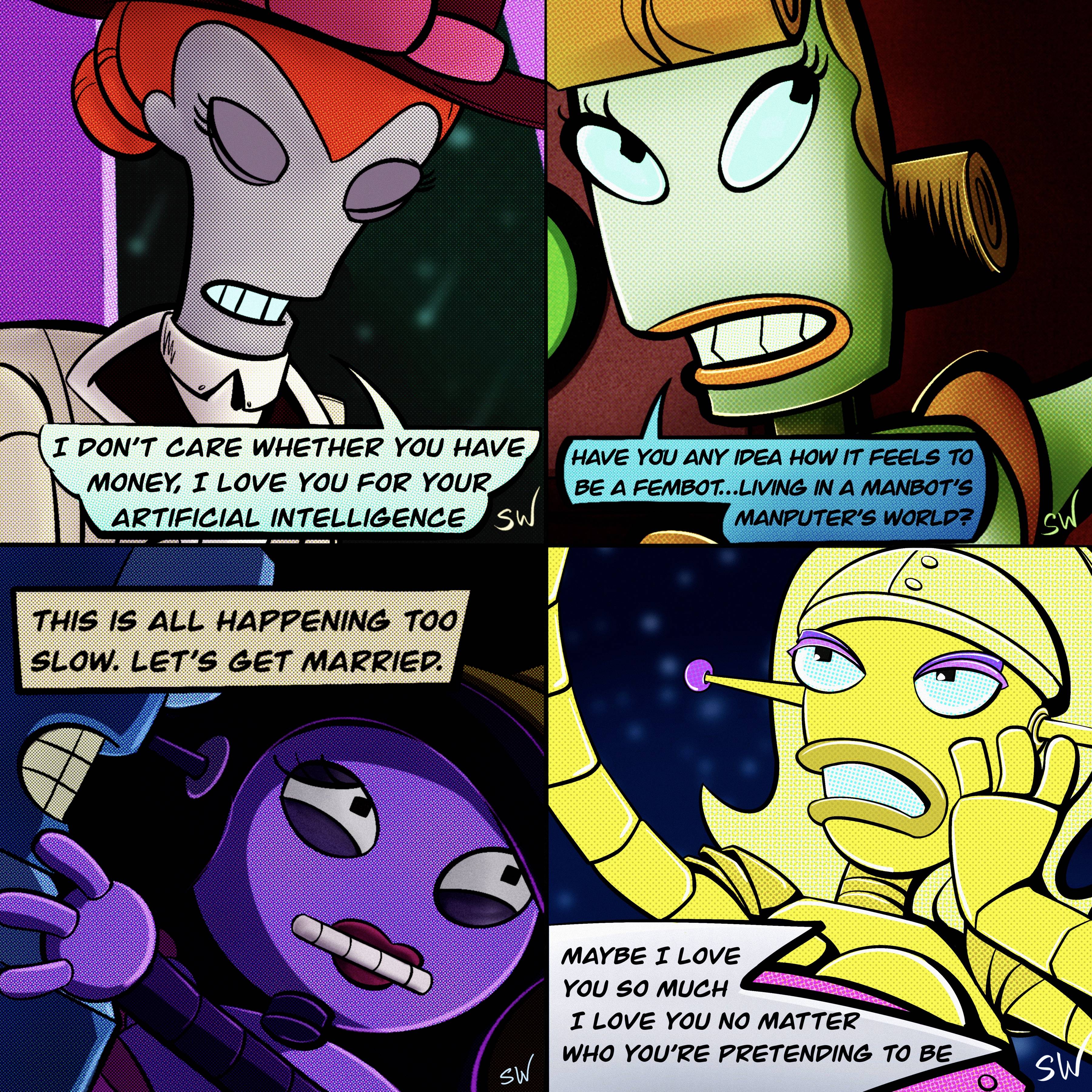 Original Futurama Pop Art: A Creative Tribute